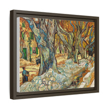 The Large Plane Trees (Road Menders at Saint-Rémy) (1889) by Vincent Van Gogh. Original from The Cleveland Museum of Art. - NOMADEN ART GALLERY