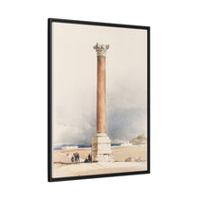 Pompey's Pillar Alexandria illustration by David Roberts (1796–1864).
