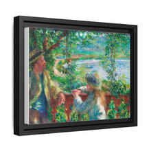 Cerca del lago (1879-1890) de Pierre-Auguste Renoir