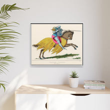 French Knight, 14th Century: Vintage Equestrian Art by Paul Mercuri (1860)