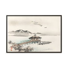 Cottage by the sea by Kōno Bairei (1844-1895) - NOMADEN ART GALLERY