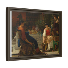 Preparations for the Festivities (The Floral Wreath) (1866) by Sir Lawrence Alma Tadema