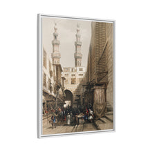 Minarets and grand entrance of the Metwaleys at Cairo illustration by David Roberts (1796–1864)