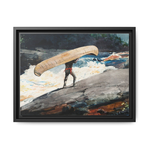 The Portage (1897) by Winslow Homer - NOMADEN ART GALLERY