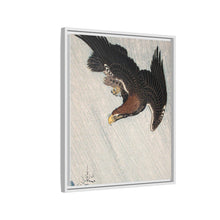 Eagle Flying in Snow (1933) by Ohara Koson