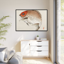 Tai (Red Seabream) fish by Kōno Bairei