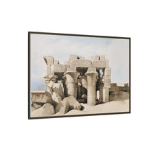 Kom Ombo is an agricultural town in Egypt illustration by David Roberts (1796–1864)