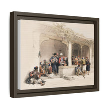 The coffee shop illustration by David Roberts (1796–1864)