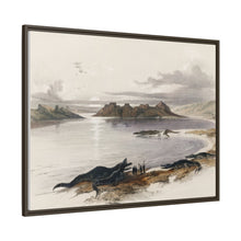 Wady Dabod (Wadi Dabod) Nubia illustration by David Roberts (1796–1864)