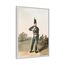 Illustration of North York militia from The Costume of Yorkshire (1814) by George Walker