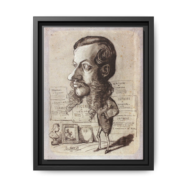 Caricature of Léon Manchon by Claude Monet - NOMADEN ART GALLERY