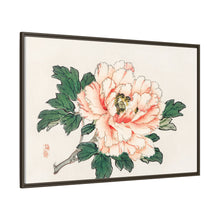 Pink rose by Kōno Bairei (1844-1895)