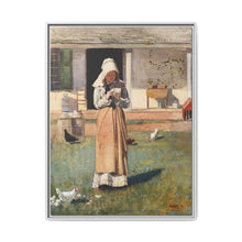 A Sick Chicken (1874) by Winslow Homer - NOMADEN ART GALLERY