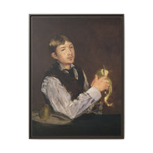 Young Boy Peeling a Pear by Edouard Manet - NOMADEN ART GALLERY
