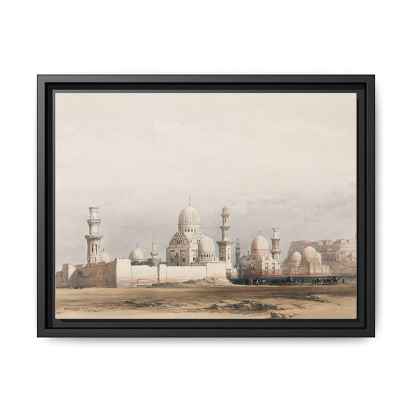 Tombs of the Memlooks (Mamelukes) Cairo illustration by David Roberts (1796–1864). - NOMADEN ART GALLERY