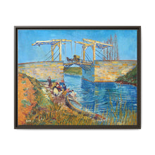 Vincent van Gogh's The Langlois Bridge at Arles with Women Washing (1888) - NOMADEN ART GALLERY