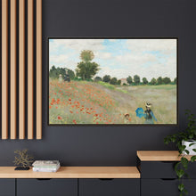 Claude Monet's The Poppy Field near Argenteuil (1873) - NOMADEN ART GALLERY