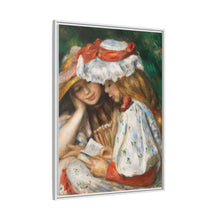 Dos muchachas leyendo (c. 1890-1891) de Pierre-Auguste Renoir 
