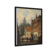 Dutch Street Scene (c. 1850–55) by Cornelis Springer