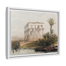 The hypaethral temple at Philae called the Bed of Pharaoh illustration by David Roberts (1796–1864)