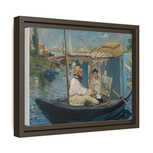 Monet en su barca (c. 1874) de Edouard Manet