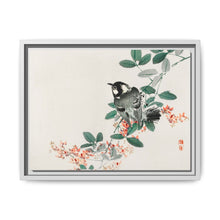 Black-capped chickadee by Kōno Bairei (1844-1895) - NOMADEN ART GALLERY