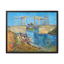 Vincent van Gogh's The Langlois Bridge at Arles with Women Washing (1888) - NOMADEN ART GALLERY