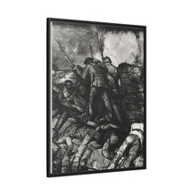 The charge, right detail, second state (1918) print in high resolution by George Wesley Bellows