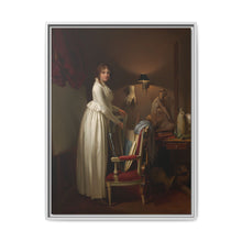 The Artist's Wife in His Studio (c. 1795–99) by Louis Léopold Boilly - NOMADEN ART GALLERY
