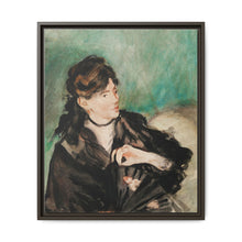 Portrait of Berthe Morisot with a Fan (1874) by Édouard Manet. - NOMADEN ART GALLERY