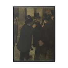 Portraits at the Stock Exchange (1878-1879) by Edgar Degas - NOMADEN ART GALLERY