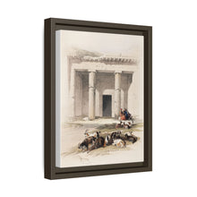 Entrance to the caves of Beni Hasan illustration by David Roberts (1796–1864)