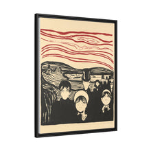 Edvard Munch's Anxiety (Angst) (1896) - NOMADEN ART GALLERY