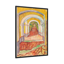 Corridor in the Asylum (1889) by Vincent Van Gogh - NOMADEN ART GALLERY