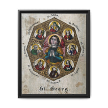 Saint George and Saint Antony of Padua, Saint Catherine of Alexandria, Saint Peter the Apostle, Saint Philomena, Saint Anne, Saint Barbara, Saint John the Baptist and Saint Agnes - NOMADEN ART GALLERY
