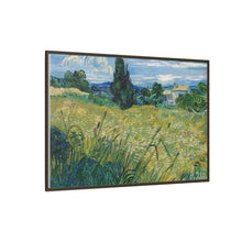 Vincent van Gogh's Green Wheat Field with Cypress (1889) - NOMADEN ART GALLERY