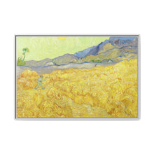 Van Gogh's Wheatfield with a reaper (1889) - NOMADEN ART GALLERY