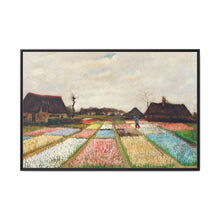 Flower Beds in Holland (1883) by Vincent Van Gogh - NOMADEN ART GALLERY