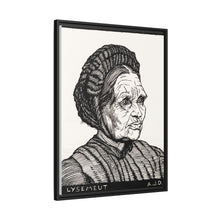 Portrait of Laren farmer's wife named Lysemeut (1916) by Julie de Graag