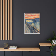 The Scream (1895) by Edvard Munch (Color Version) - NOMADEN ART GALLERY