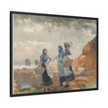 Three Fisher Girls, Tynemouth (1881) by Winslow Homer