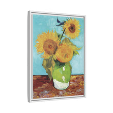 Vincent van Gogh's Vase with Three Sunflowers (1888) - NOMADEN ART GALLERY