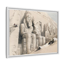 The Great Temple of Aboo Simble Nubia illustration by David Roberts (1796–1864)