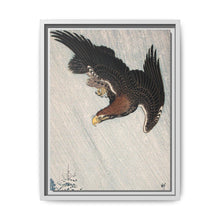 Eagle Flying in Snow (1933) by Ohara Koson - NOMADEN ART GALLERY