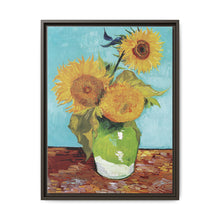 Vincent van Gogh's Vase with Three Sunflowers (1888) - NOMADEN ART GALLERY