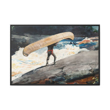 The Portage (1897) by Winslow Homer - NOMADEN ART GALLERY