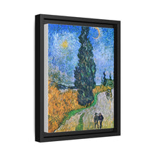 Vincent van Gogh's Road with Cypress and Star (1890) - NOMADEN ART GALLERY