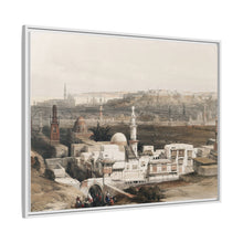 Suez Desert View: Cairo's Citzenib Gate by David Roberts - Antique Wall Art