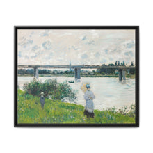 Claude Monet's The Promenade with the Railroad Bridge, Argenteuil (1874) - NOMADEN ART GALLERY