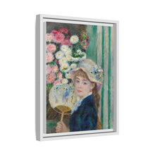 Mujer con abanico (c. 1879) de Pierre Auguste Renoir